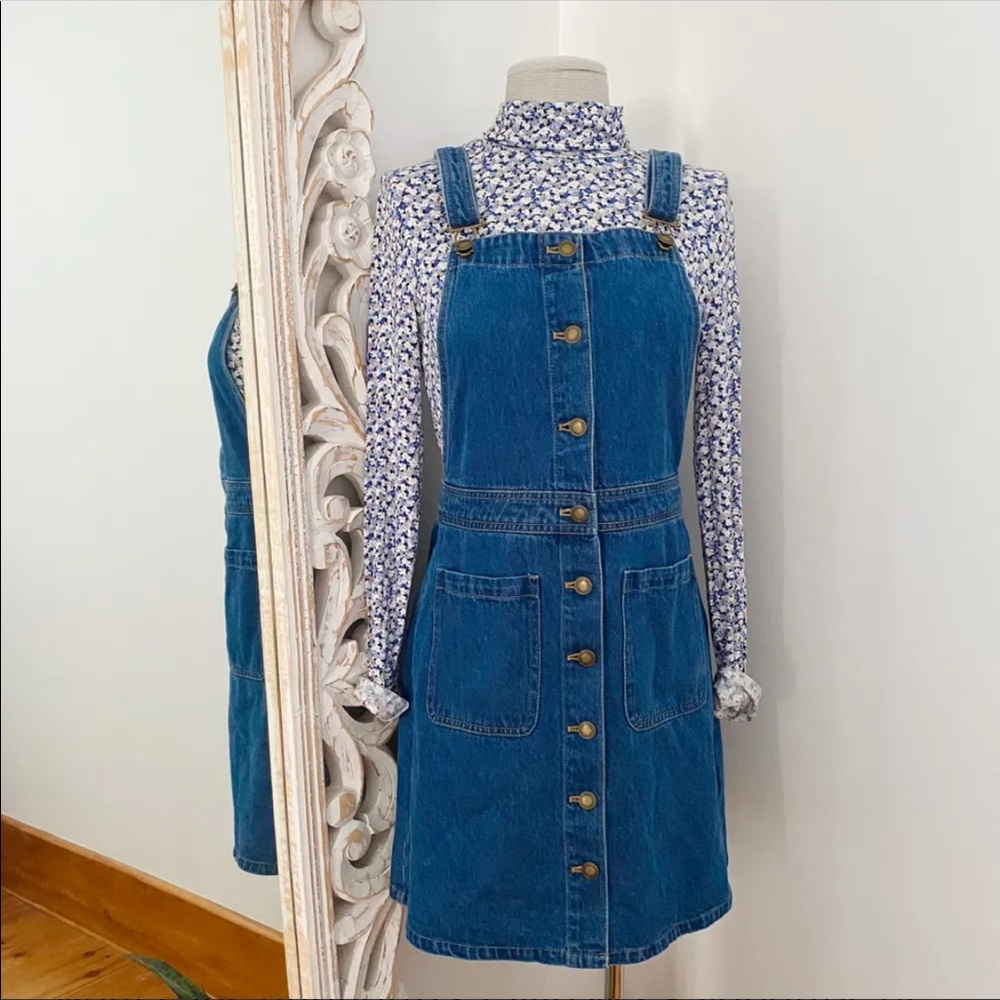 Jeans dress NWOT.